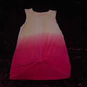 Wonder Nation - Girls XS 4/5 bottom tie tank